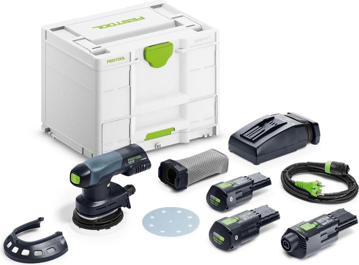 Festool Cordless random orbit sander ETSC 125 3.0 I-Set (Eccentric grinder)
