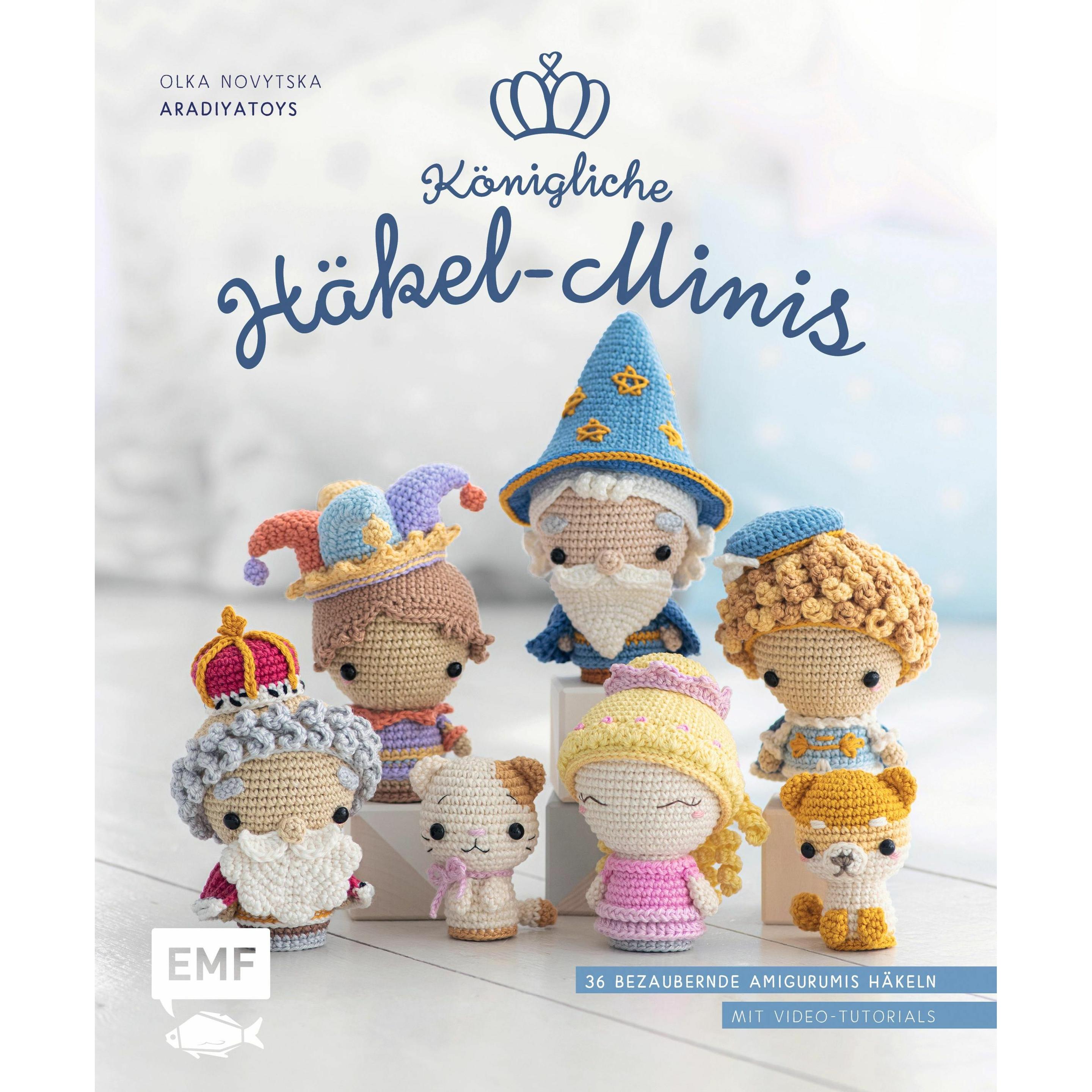Königliche Häkel-Minis, Ratgeber von Olka Novytska
