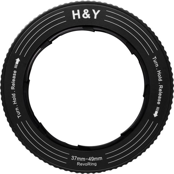 H&Y REVORING 37-49mm Filteradapter für 52mm Filter (Objektivfilter Adapter, 52 mm)