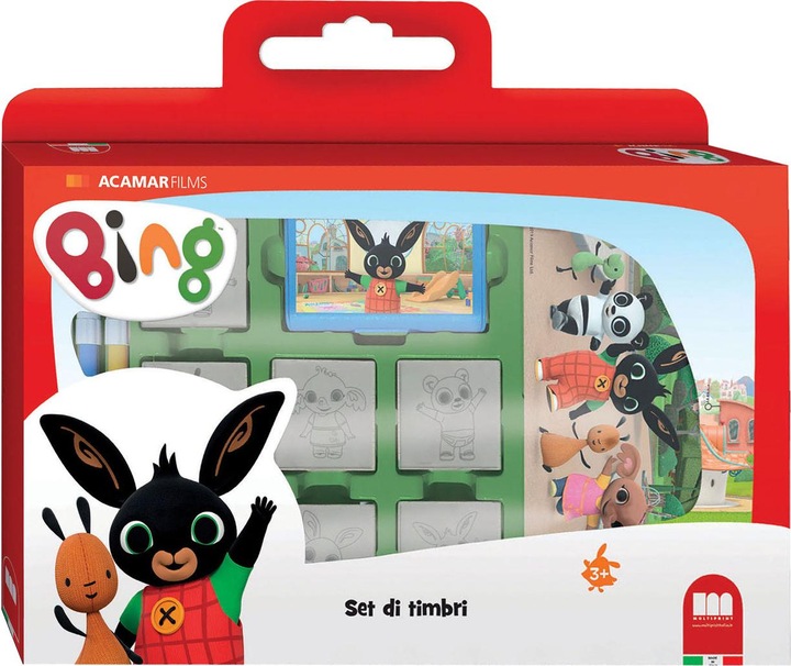 Produktbild Dante Stempel im Koffer 7-tlg. Bing 7987 Multiprint