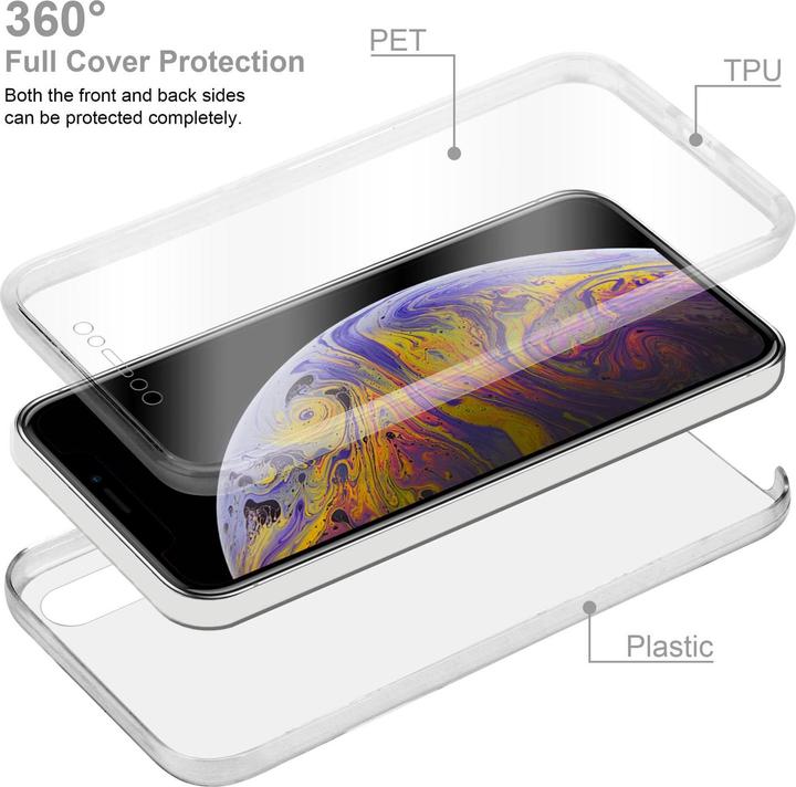 Image du produit Cadorabo TPU 360 degrés Case Cover (Apple iPhone XS Max)