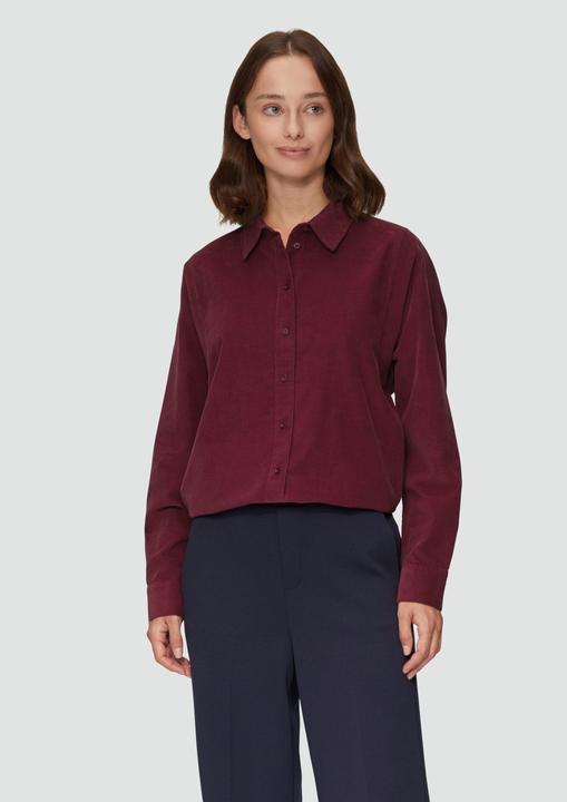 Immagine prodotto s.Oliver Bluse Cordbluse im Relaxed Fit mit Naht-Details (46)