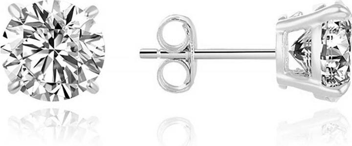 Produktbild Moiss Elegant stud earrings with zirconia E000115 - Diameter: 0.7 cm