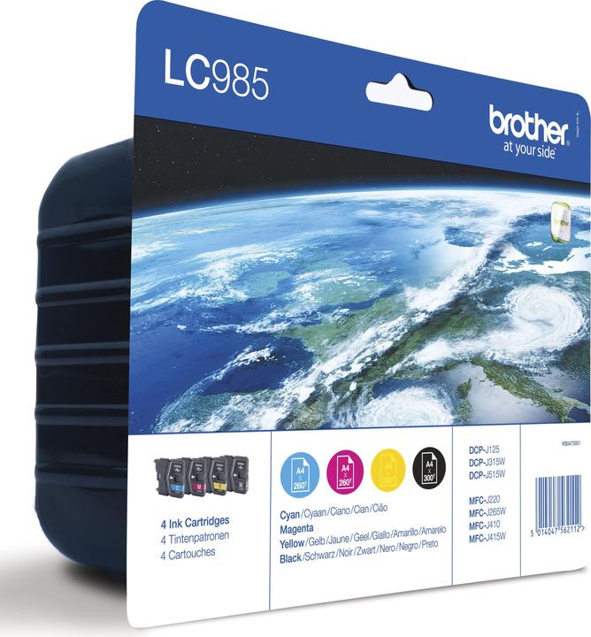 Brother LC-985VALBP Value Pack (M, C, Y, BK)