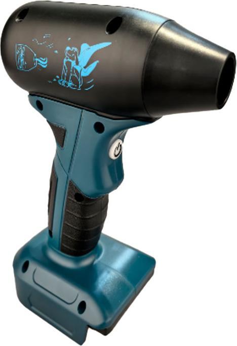 Norka Gebläse / Staubbläser kompatibel mit BOSCH 18V green series Batterien (Akkubetrieb)