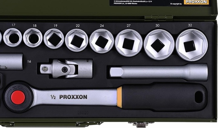 Produktbild Proxxon Steckschlüsselsatz (6.3 mm, 12.5 mm)