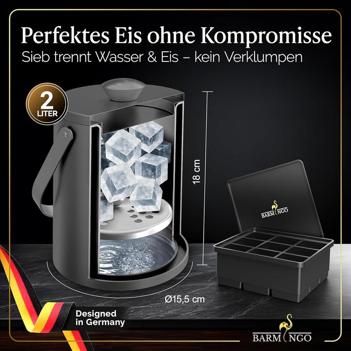 Produktbild Barmingo Eiswürfelbehälter mit Deckel