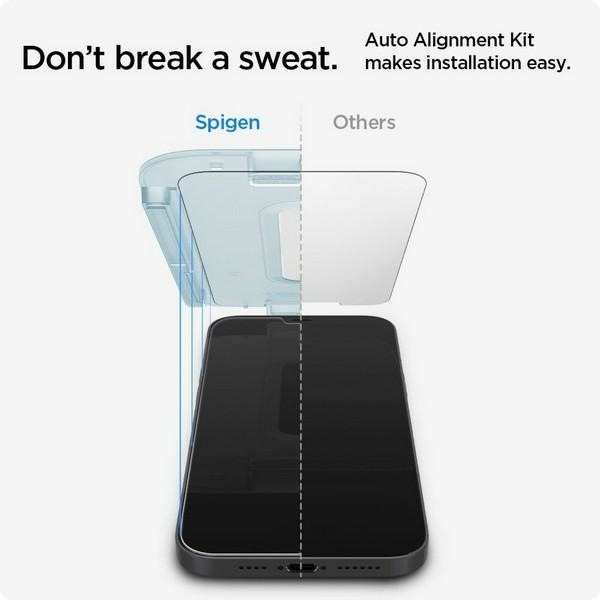 Actual product image Spigen tR EZ Fit (2 Piece, Apple iPhone 12)