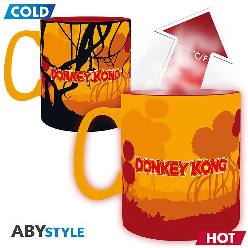 Abystyle Multicolore Tazza Cambia Colore Donkey Kong, Tazze,