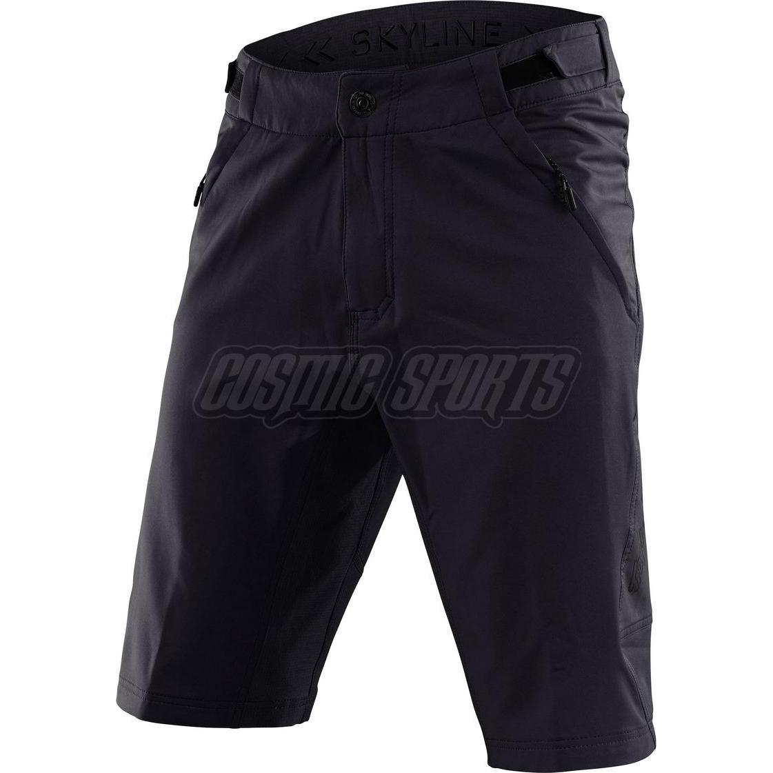 Troy Lee Designs, Herren, Velohosen, Skyline Shorts (38), Schwarz, 38