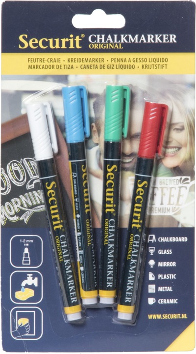 Produktbild Securit Kreidestifte (Multicolor, 2 mm, 1 x)