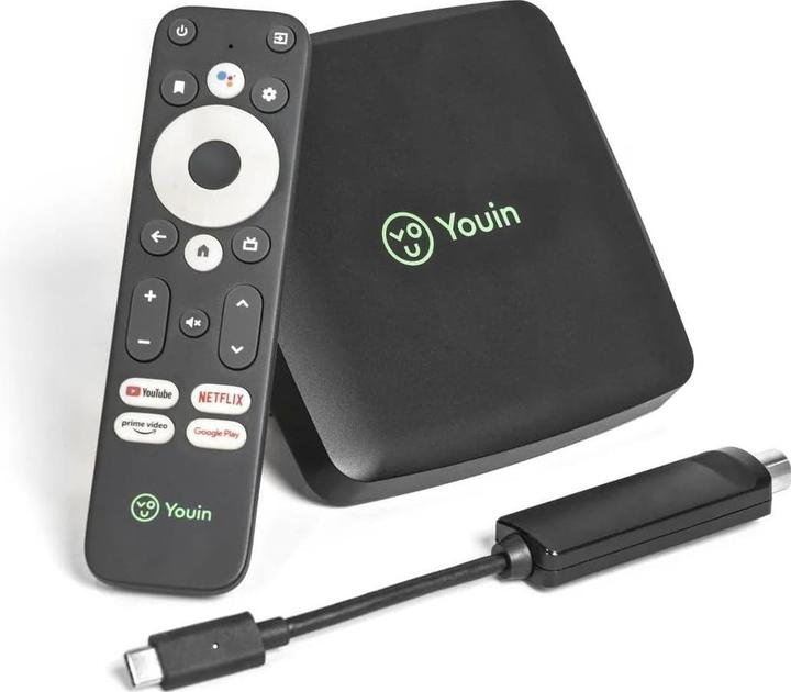 Produktbild Youin RECEPTOR ENGEL EN1040K UHD 4K ANDROID TV 9.0 DVB-T2 ASISTENTE DE VOZ GOOGLE (8 GB, Android 9.0 (Pie))