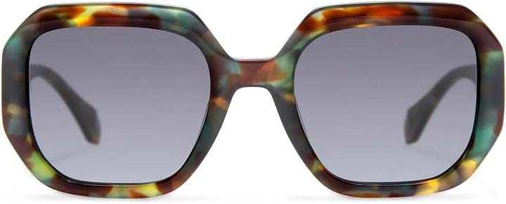 Actual product image Gigi Studios Retro Square Sunglasses with Maximum UV Protection