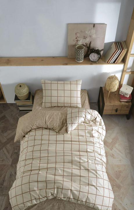 Immagine prodotto L'essentiel Kare Ranforce Single Quilt Cover Set (Copripiumino, 160 x 220 cm)