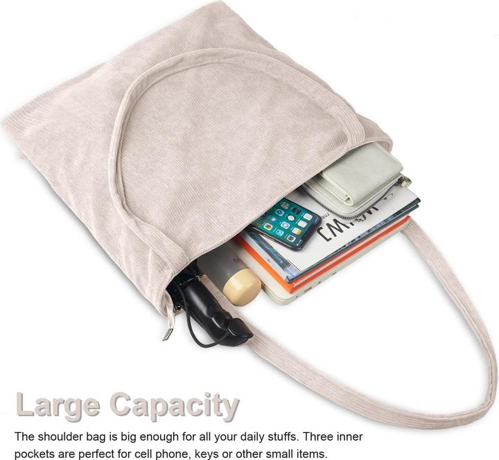 Produktbild Only-Bags.Store Tasche Umhängetasche mit Reissverschluss, grosse Shopper Tasche Umhängetaschen Tragetasche