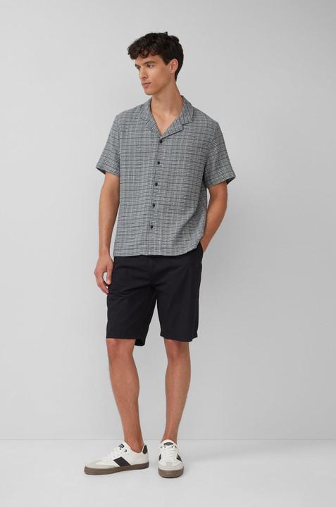 Produktbild S.Oliver Hemd Resort Fit: Strukturiertes Kurzarmhemd mit Reverskragen (S)