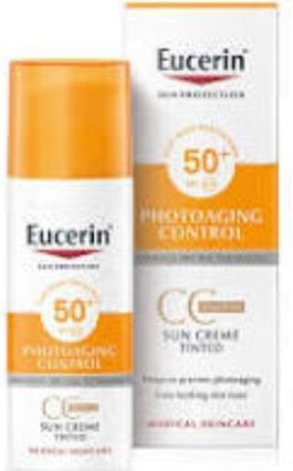 Immagine prodotto Eucerin Protezione solare CC SPF 50+ (Crema solare viso, SPF 50, 72 ml, 350 g)