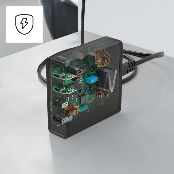 Produktbild Hama Schnellladegerät 4 Ports (60 W, 4 Ports)