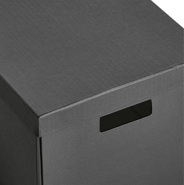 Image du produit Zeller Present Boîte de rangement 33x33x32 sw (33.5 x 33 x 32 cm)