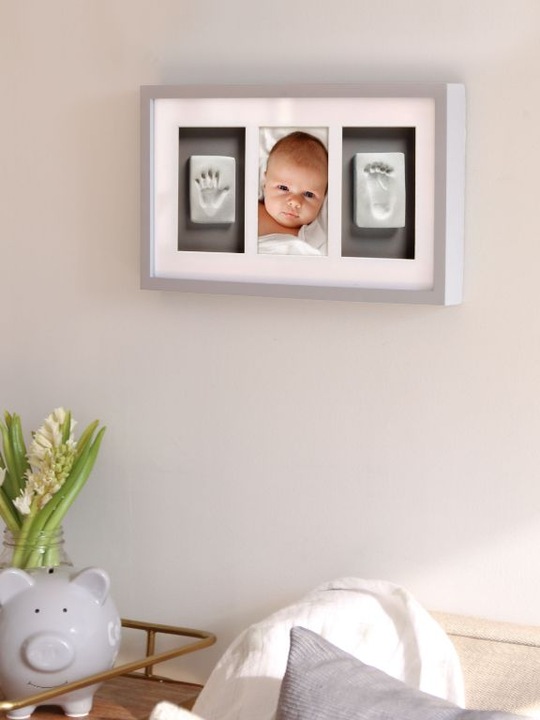 Actual product image Pearhead Wall photo frame with impression material