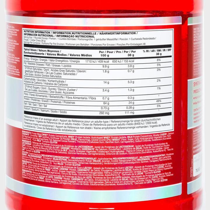 Produktbild BSN Syntha 6 Edge (Cookies and Cream, 1 x, 1780 g)