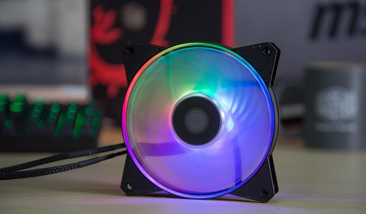 Produktbild Cooler Master MasterFan MF120R ARGB (120 mm, 3x)