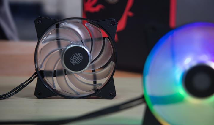 Produktbild Cooler Master MasterFan MF120R ARGB (120 mm, 3x)