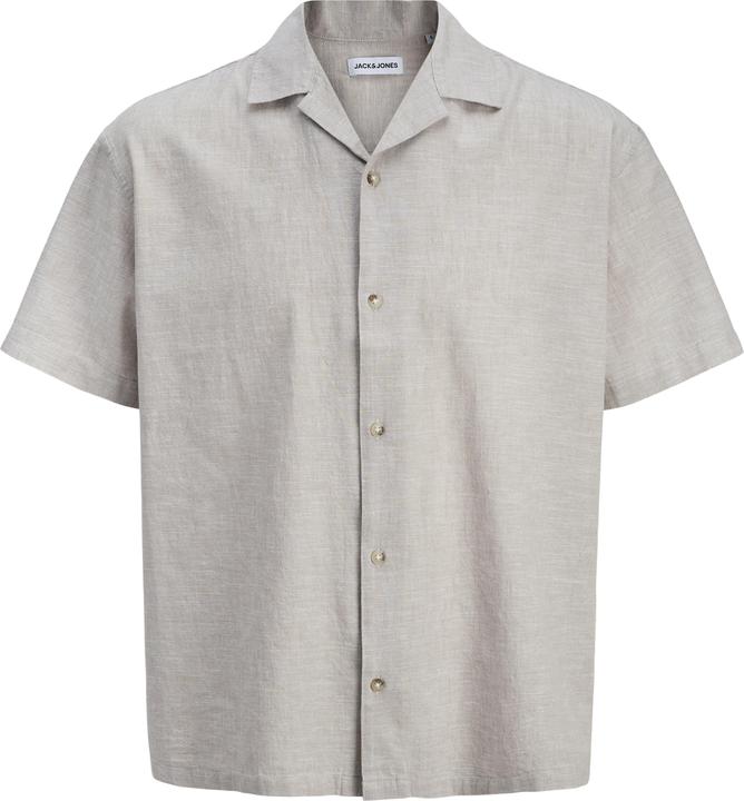 Jack & Jones Jjesummer Linen Blend Resort Shirt Ss Sn