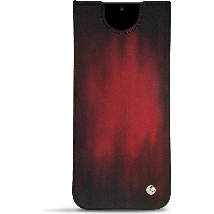 Noreve Lederschutzhülle (Samsung Galaxy S20 Ultra 5G), Smartphone Hülle, Rot