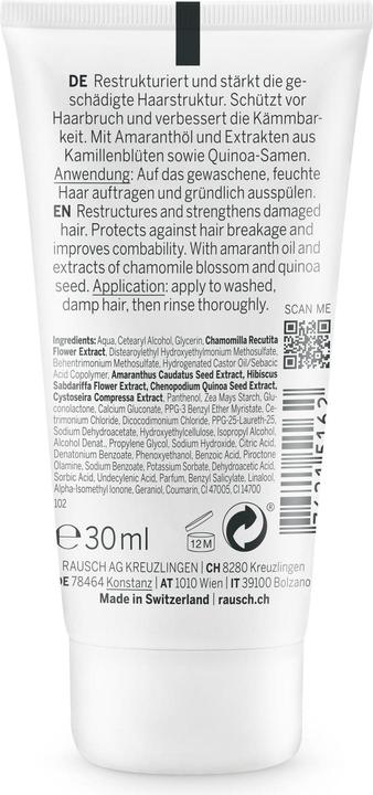 Immagine prodotto Rausch Riparazione con amaranto (30 ml)