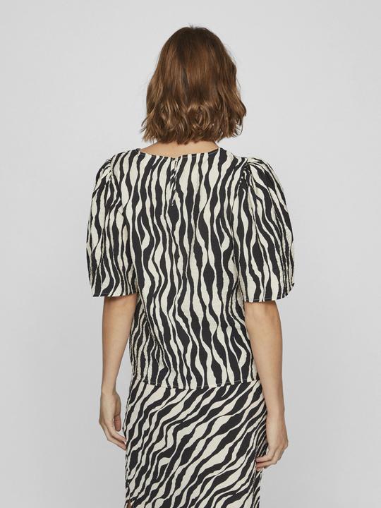 Actual product image Vila Patterned top with short sleeves (34)