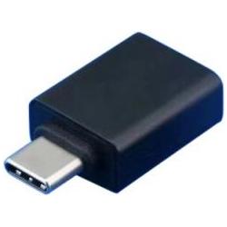 EFB Elektronik EBUSBCM-AF - USB-C - USB-A - Schwarz, Weiteres Smartphone Zubehör, Schwarz