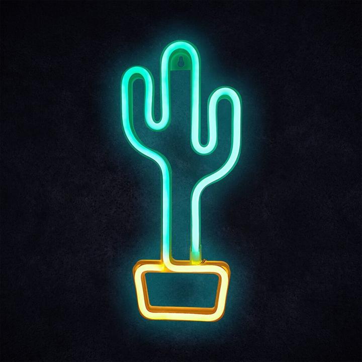Image du produit Manta SNL07GN Style Neon Lights CACTUS Green/Yellow (Vert, 14 cm)