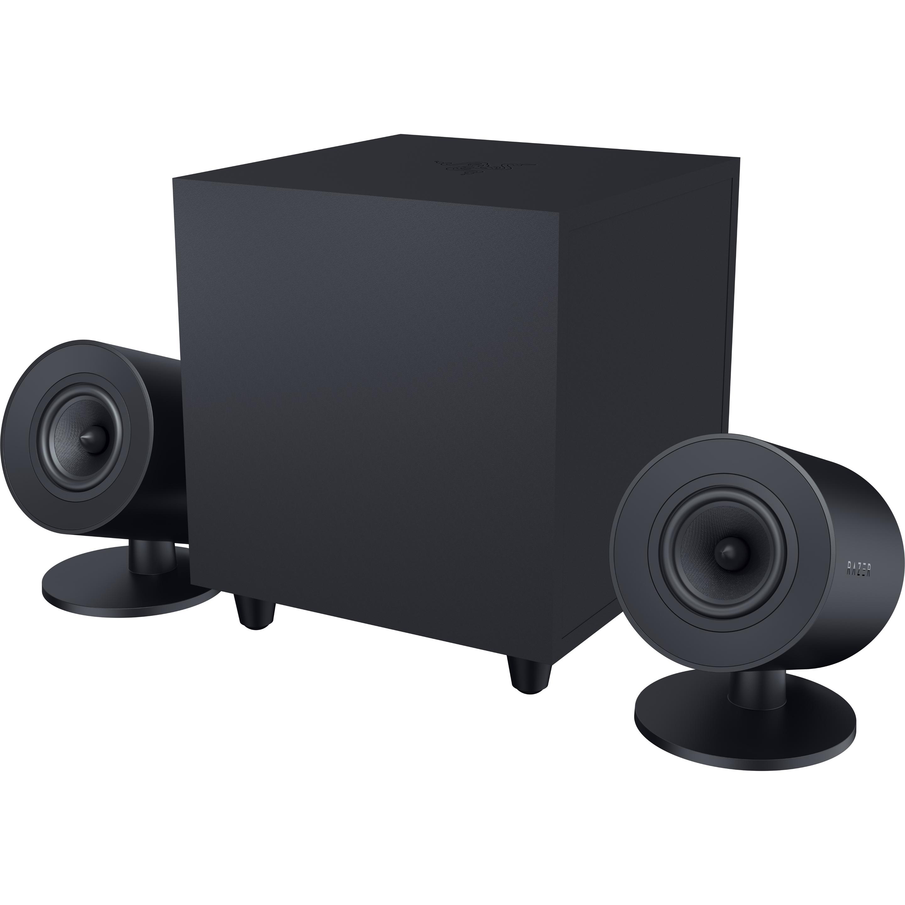 Razer Nommo V2, PC Lautsprecher, Schwarz