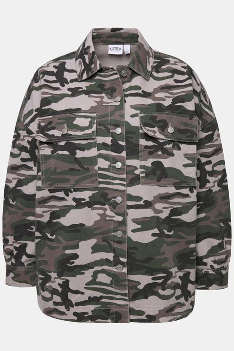 Produktbild Studio Untold Hemd, oversized, Camouflage, Unisex (L)