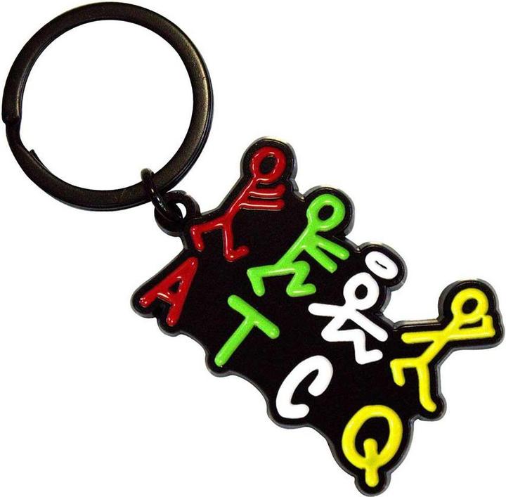 Actual product image A Tribe Called Quest Stick Figure Logo Keyring