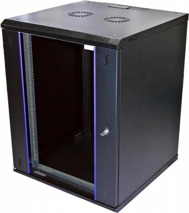 Immagine prodotto Wirewin Armadio a muro 600X600X15U Pro 2nd Gen 19 / 15U / Nero (15 HE, Rack da 19 pollici)