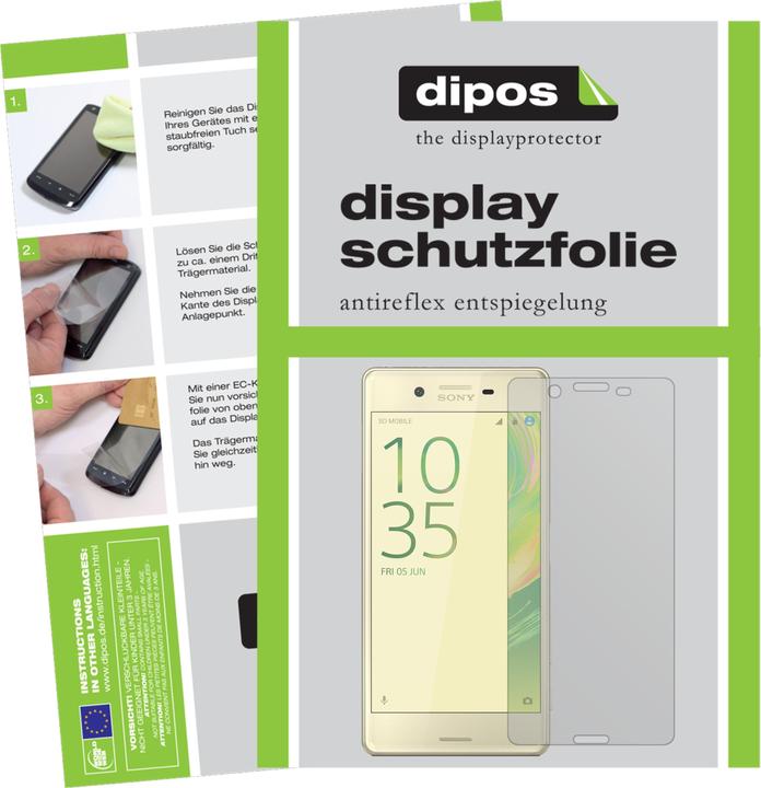 Actual product image Dipos Screen Protector Anti-Glare (6 pcs., Sony Xperia X)