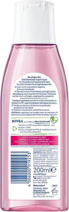 Actual product image NIVEA Beruhigendes Tonic (Face toner, 200 ml)