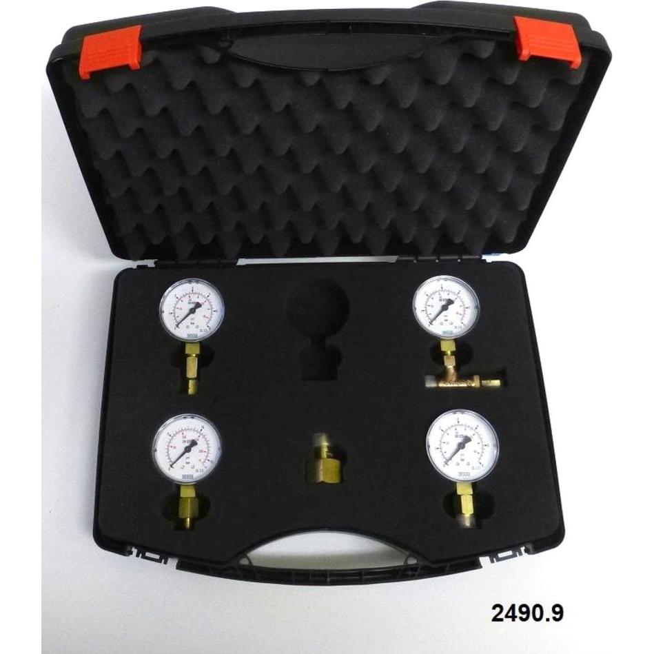 Borrmann Brenner, Accessori per stazioni di saldatura, Set di test per la prova di tenuta dei raccordi per il gas propano