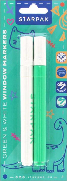 Image du produit Starpak Marqueurs pour verre 2 pcs (Multicolore, 2 x)