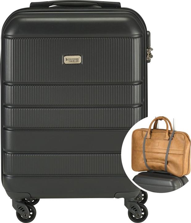 Actual product image Princess Traveler Florence - Hand luggage case with strap - Anthracite - S - 55cm