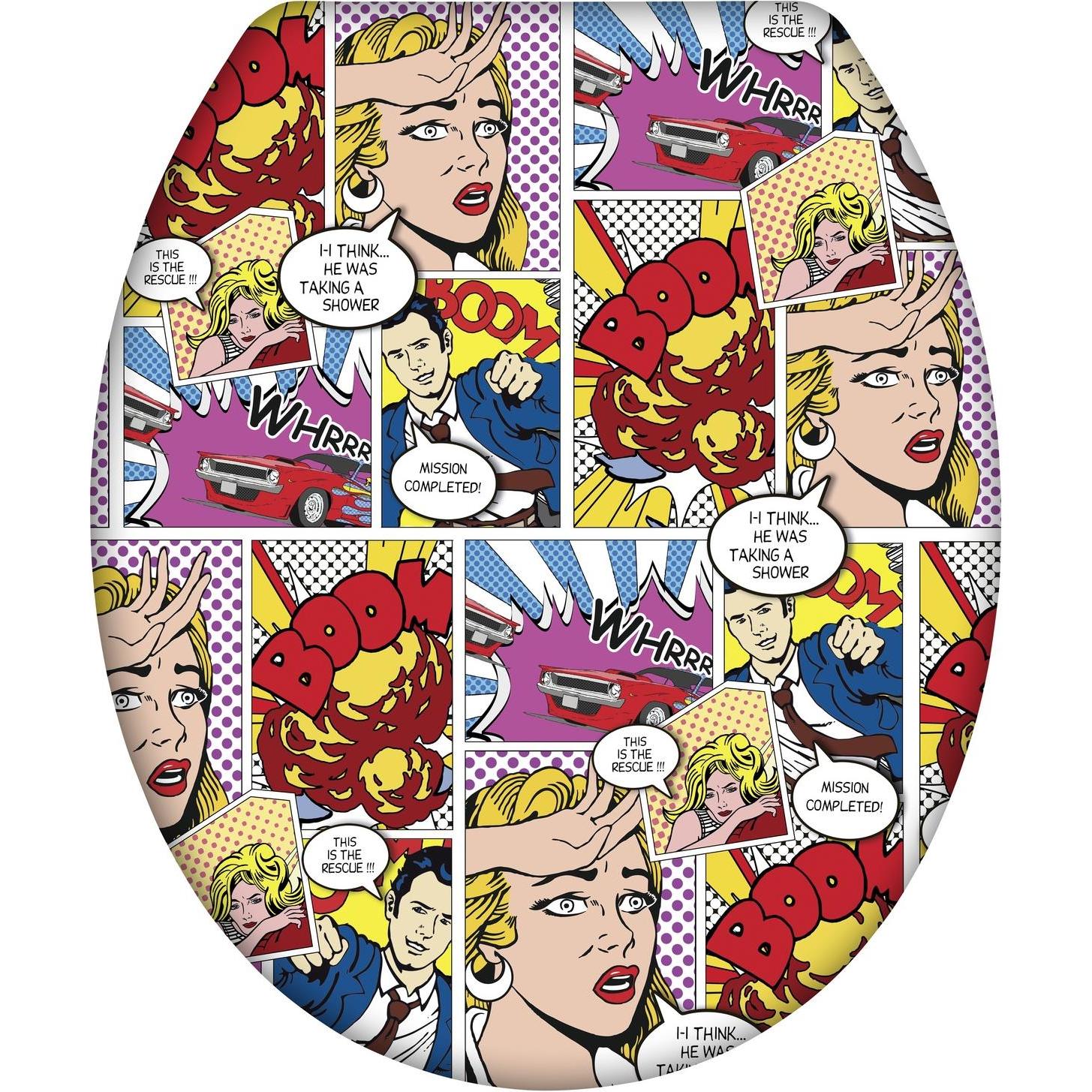 Wenko, WC Deckel, Pop-Art