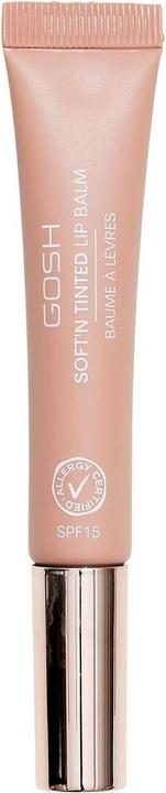 Immagine prodotto Gosh Balsamo labbra colorato con SPF 15 Stick vegano per la cura delle labbra in Nougat 002 (Stick per la cura delle labbra, 8 ml)