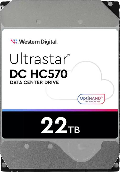 Actual product image WD Ultrastar DC HC570 - Hard disk - 22 (22 TB, 3.5")