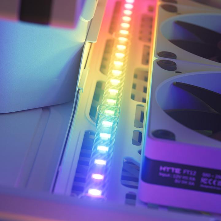 Produktbild Hyte Ls30 RGB Light Strips Blk 2pk (Blau, Grün, Mehrfarbig, RGB, Rot)