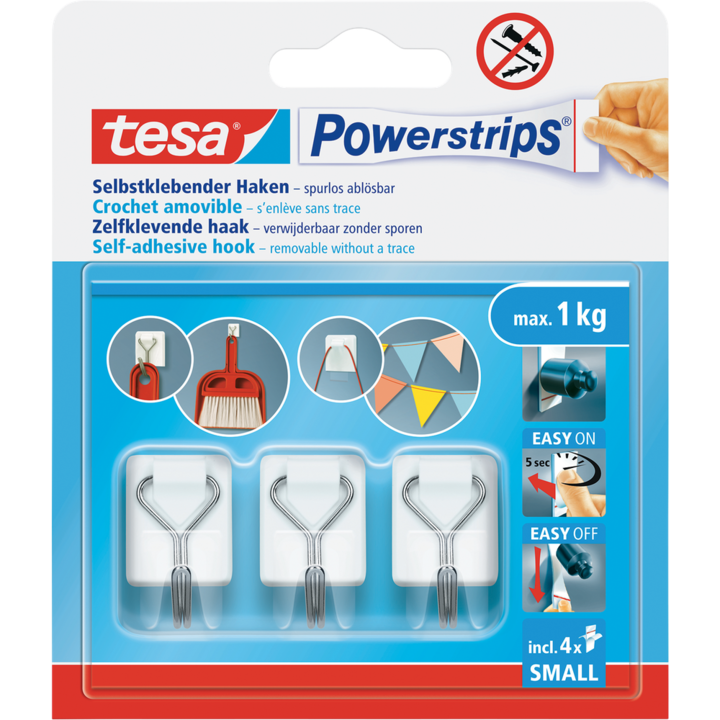 Produktbild tesa Powerstrips Klebehaken Small