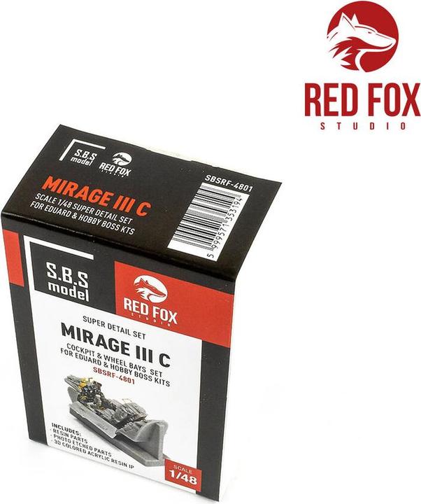 Produktbild 1/48 Mirage III C (for Hobby Boss kit)