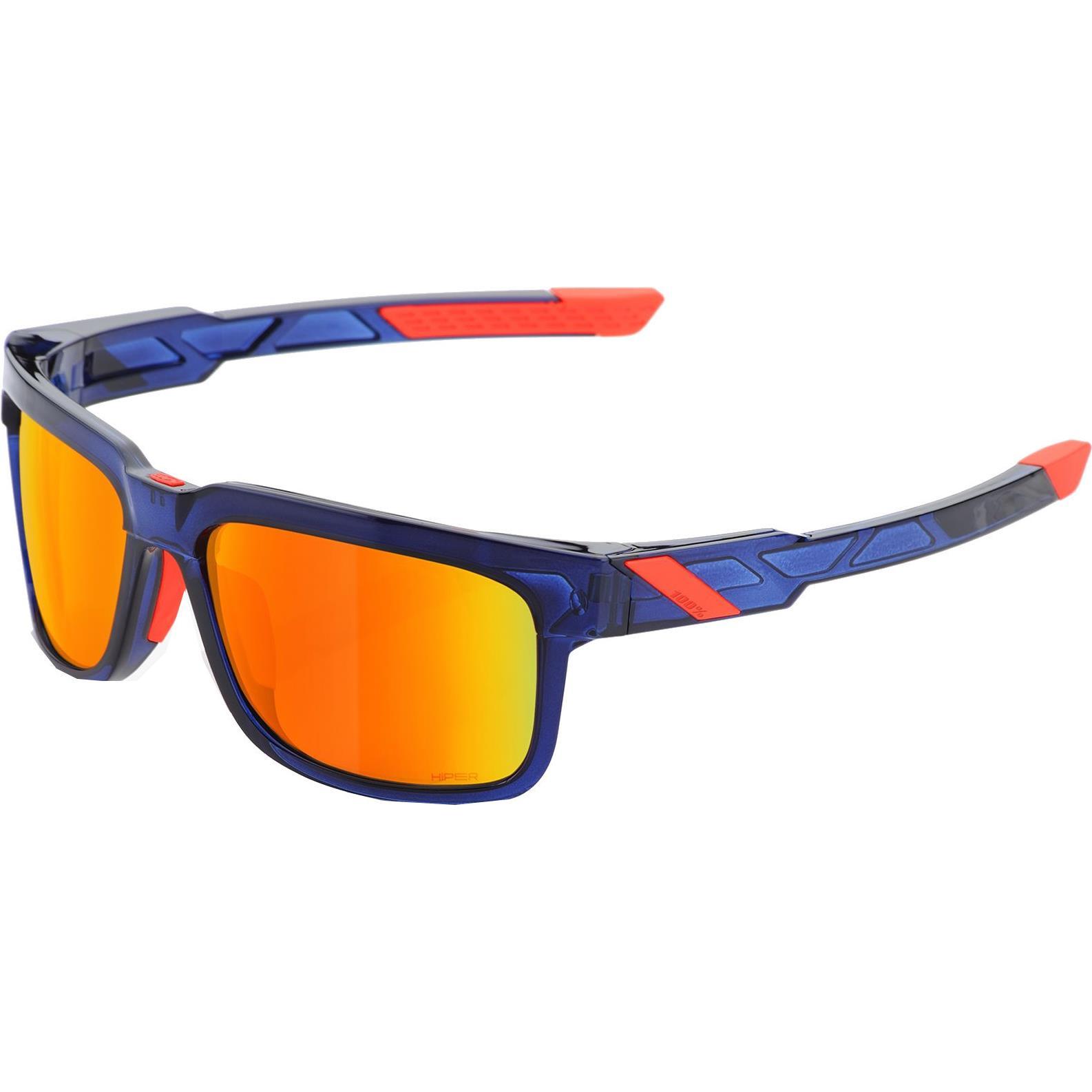 100%, Unisex, Sportbrille, Type S HD Multilayer Mirror/Hiper Glasses (Multi-Layer-Reflektierende Gläser), Rot