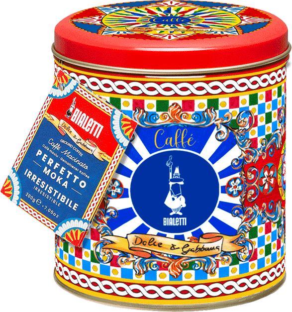 Produktbild Bialetti Espressokocher Dolce & Gabbana rot/klein gemustert (3 Tassen)